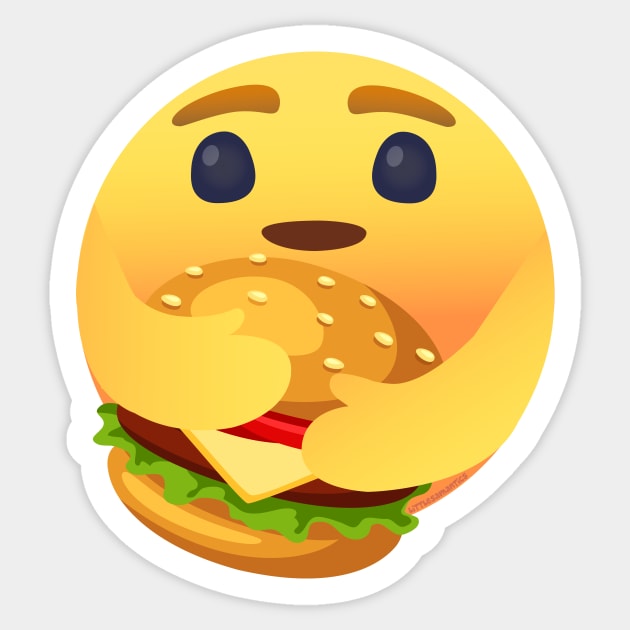 Burger Lover Sticker by littleSamantics